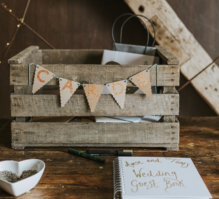 DIY Barn Wedding With Fairy Lights At The Great Barn Titchfield With Bride In Rolling In Roses Dress & Images From Joasis Photography