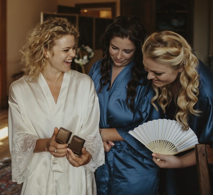 Bridal Preparations | Outdoor Destination Wedding at Château de Saint Martory in France Planned by Senses Events | Danelle Bohane Photography | Matthias Guerin Films