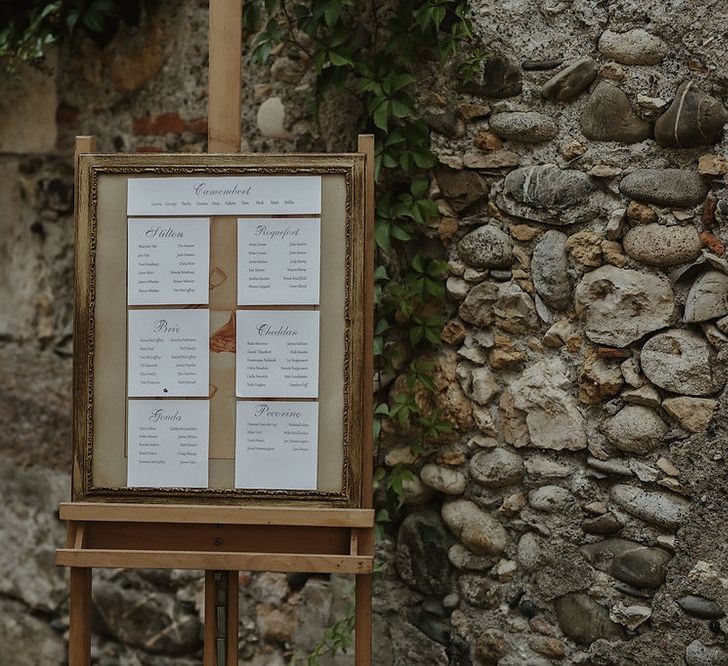 Table Plan | Outdoor Destination Wedding at Château de Saint Martory in France Planned by Senses Events | Danelle Bohane Photography | Matthias Guerin Films