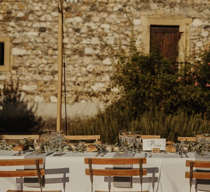 Al Fresco Reception | Outdoor Destination Wedding at Château de Saint Martory in France Planned by Senses Events | Danelle Bohane Photography | Matthias Guerin Films