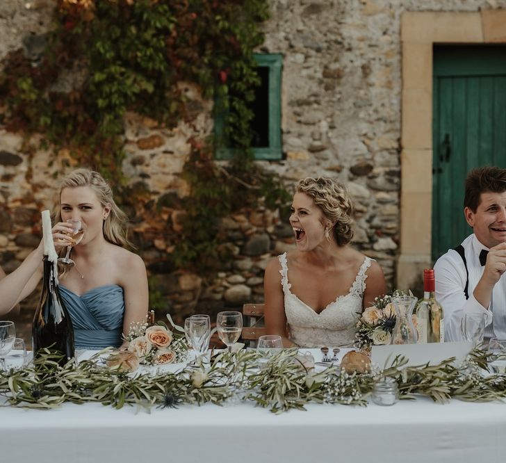 Speeches | Outdoor Destination Wedding at Château de Saint Martory in France Planned by Senses Events | Danelle Bohane Photography | Matthias Guerin Films