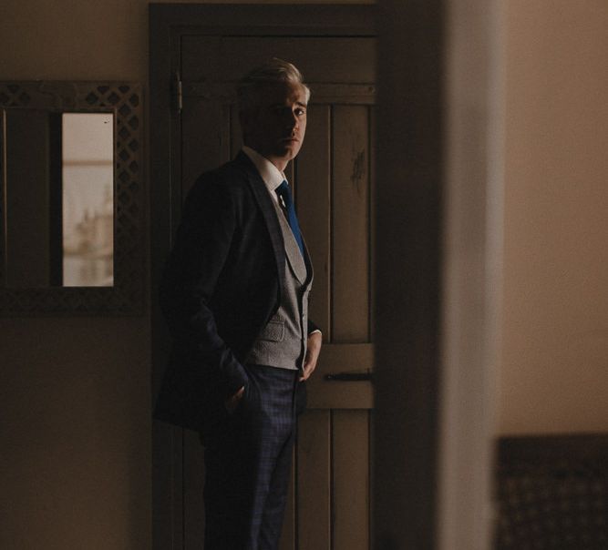 Groom Before Wedding Ceremony