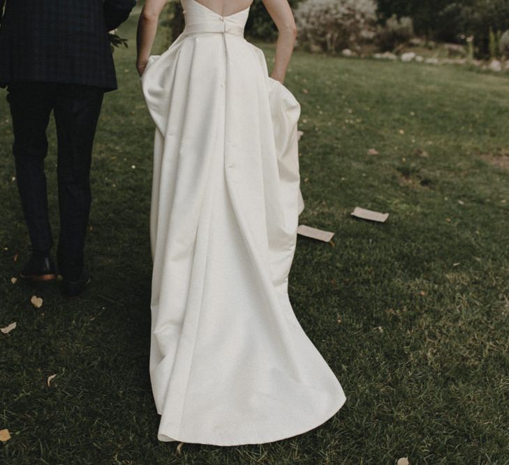 Bride In Halterneck Jesus Peiro Dress