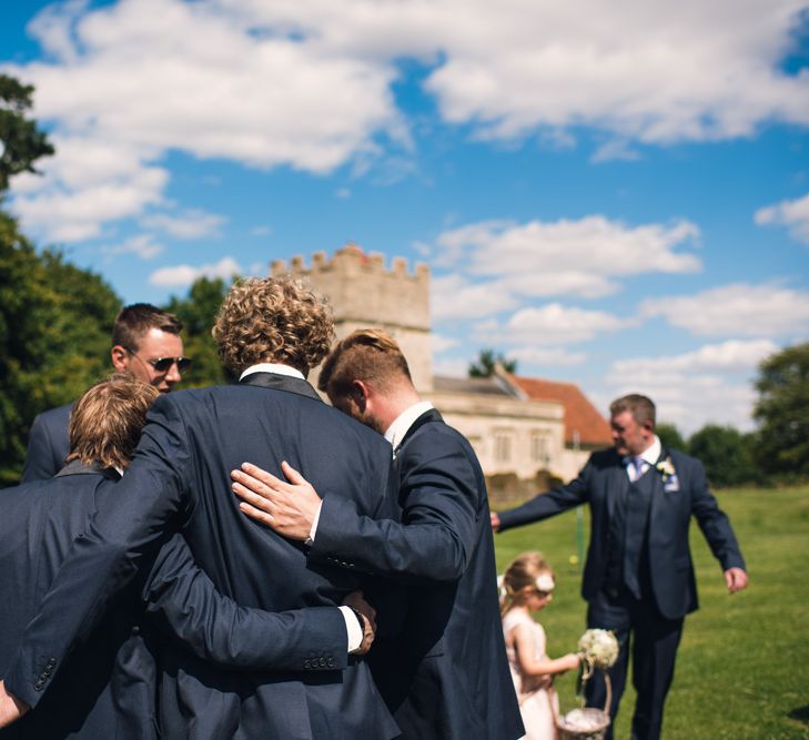 Groomsmen Hug