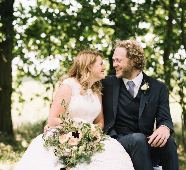 Romantic Bride & Groom Portrait