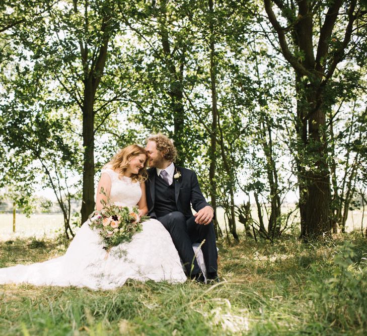 Romantic Bride & Groom Portrait