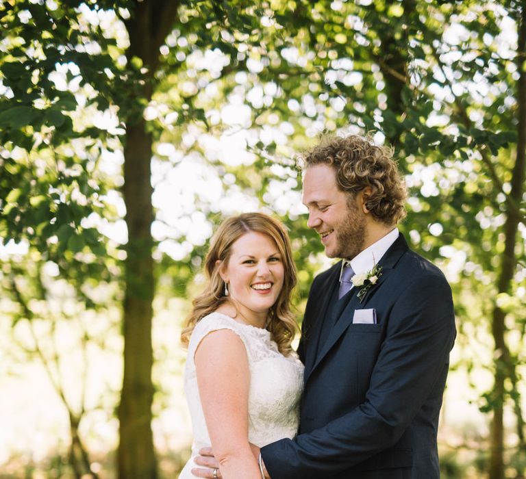 Romantic Bride & Groom Portrait