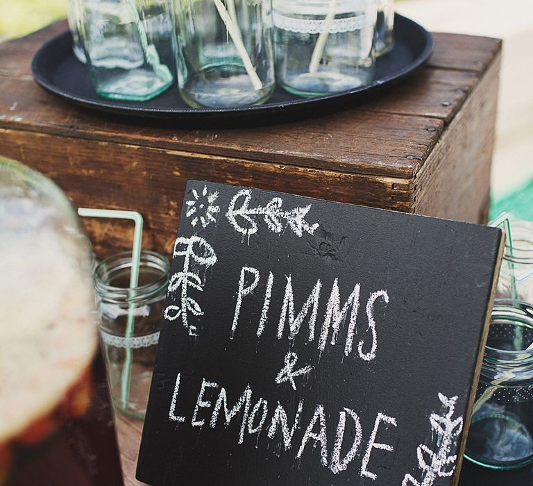 Pimms & Lemonade Cocktail Bar