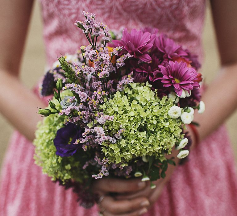 Wild Flower Bridesmaid Bouquet