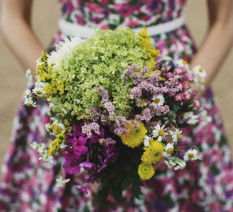 Wild Flower Bridesmaid Bouquet