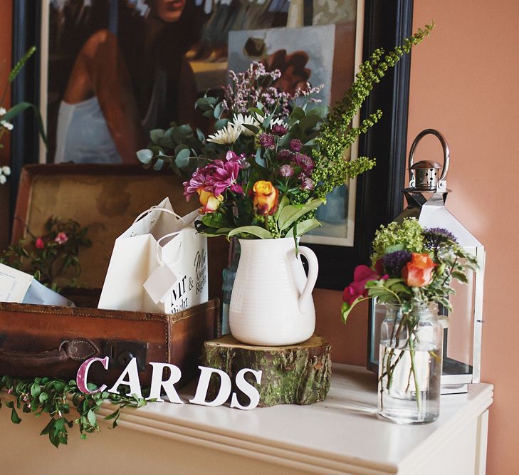 Rustic Card Display