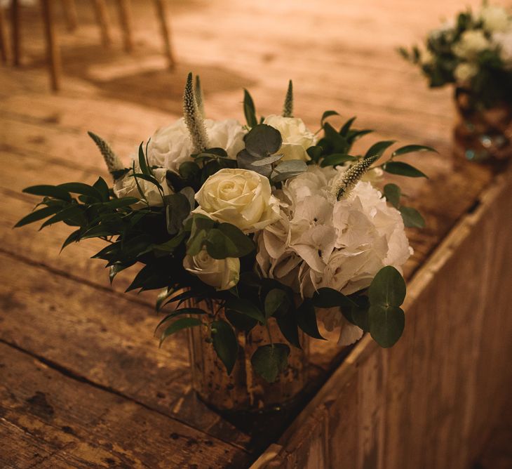 Wiltons Music Hall Wedding With Bride In Paloma Blanca And Bridesmaids In Sequinned Adrianna Papell Gowns Images By Jackson & Co Photography