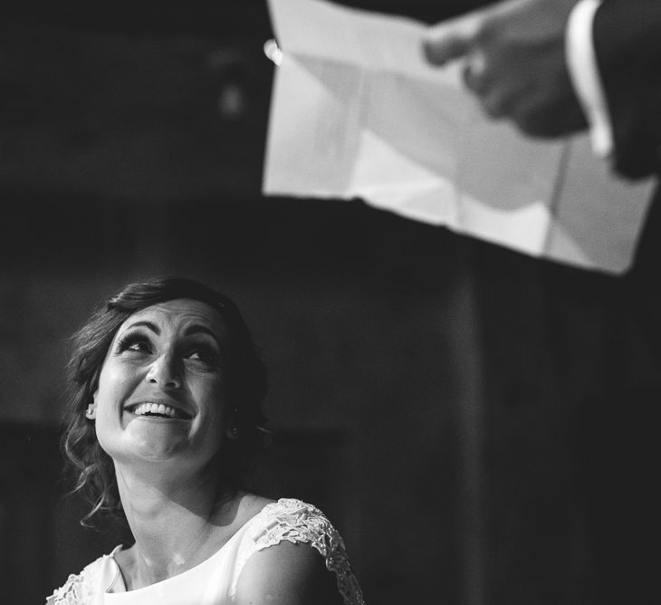 Wiltons Music Hall Wedding With Bride In Paloma Blanca And Bridesmaids In Sequinned Adrianna Papell Gowns Images By Jackson & Co Photography