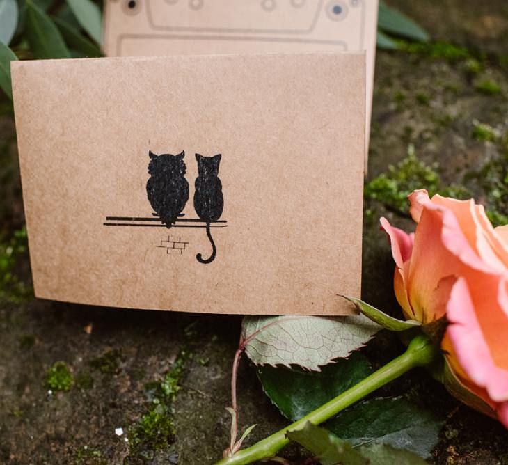 Kraft Paper Stationery Suite | Image by Ellie Gillard Photography