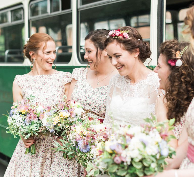 Bride & Bridesmaids