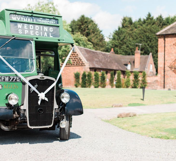 Vintage Bus Wedding Transport