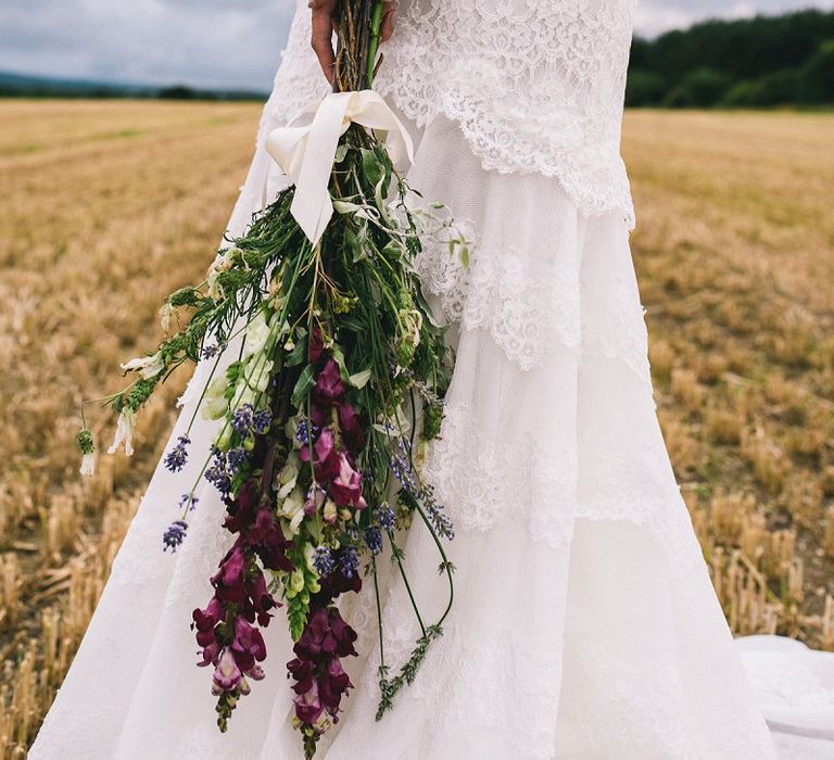 Stocks Wedding Bouquet