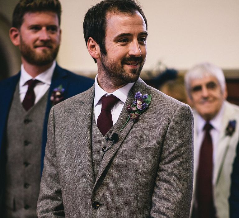 Groomsmen in Tweed