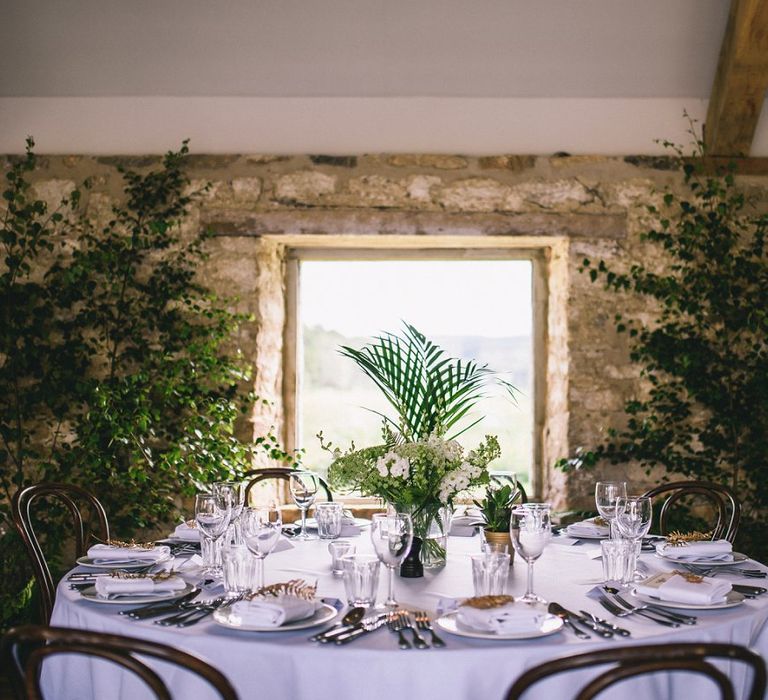 Greenery Table Scape