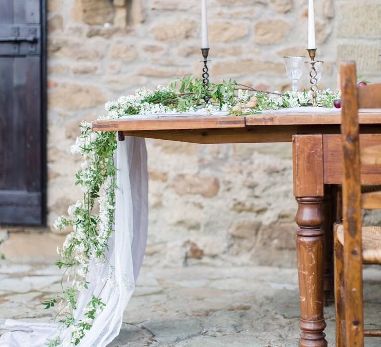 Elegant Supper For A Tuscan Destination Wedding