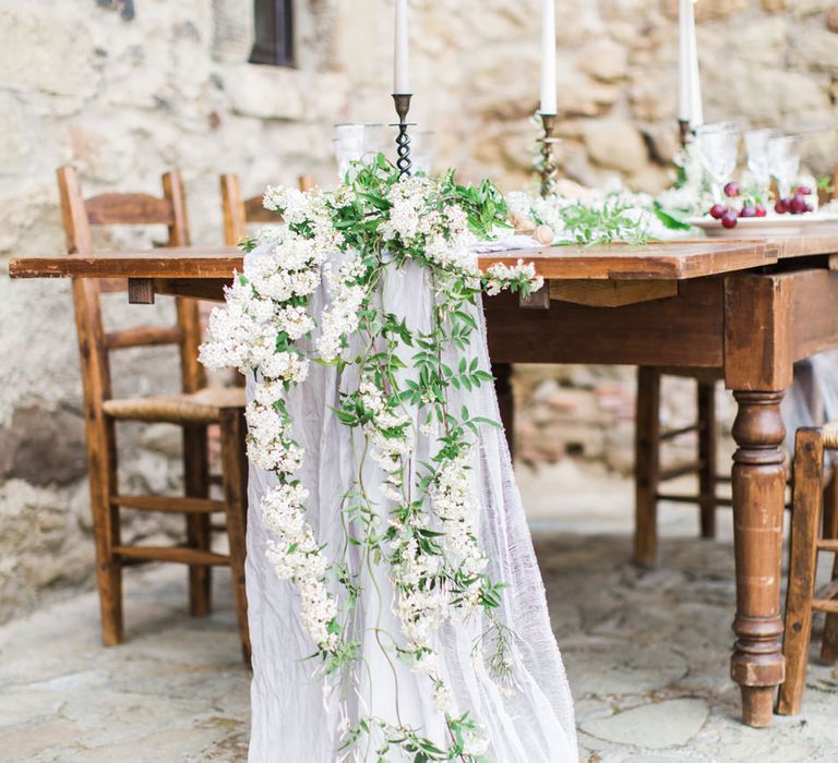 Elegant Supper For A Tuscan Destination Wedding