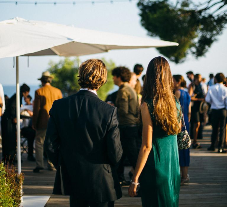 Wedding Guests at Casa del Mar Villa in Spain