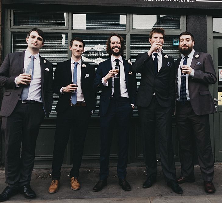 Groomsmen in Suit Supply | Jason Williams Photography