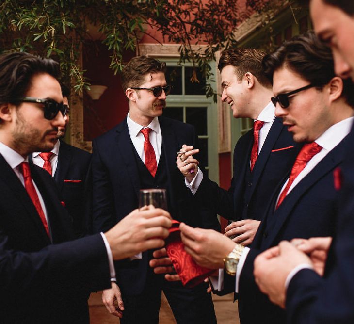 Groomsmen | Stylish Destination Wedding in Marrakesh | Andy Gaines Photography