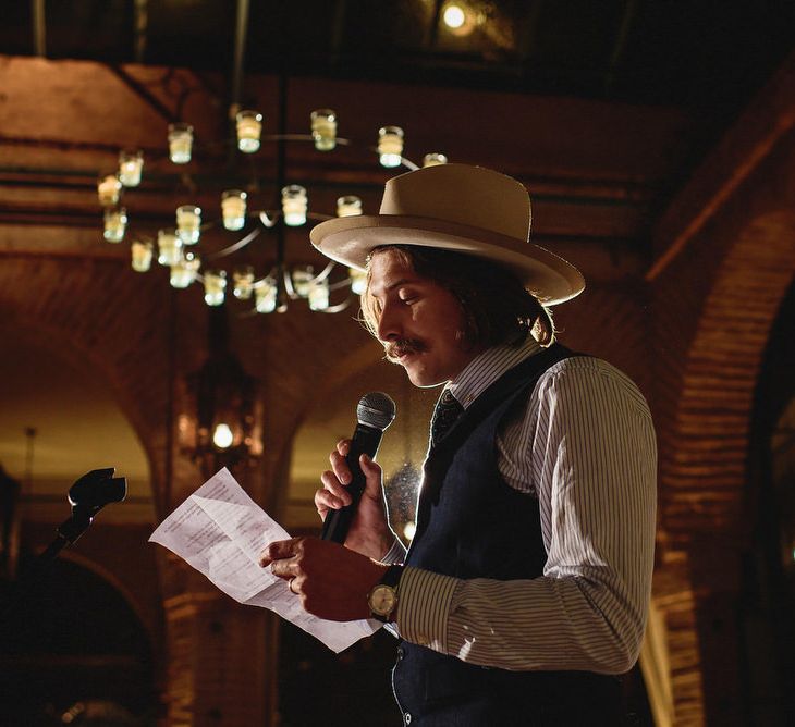 Groom in Thomas Farthing | Stylish Destination Wedding in Marrakesh | Andy Gaines Photography