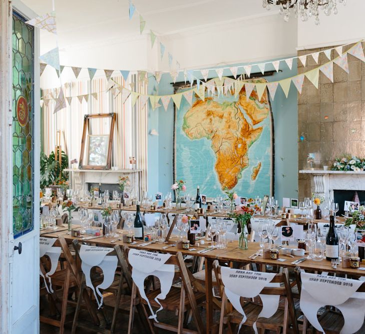 Eclectic Wedding Decor | The Roost London Wedding Venue | Christine Wehrmeier Photography