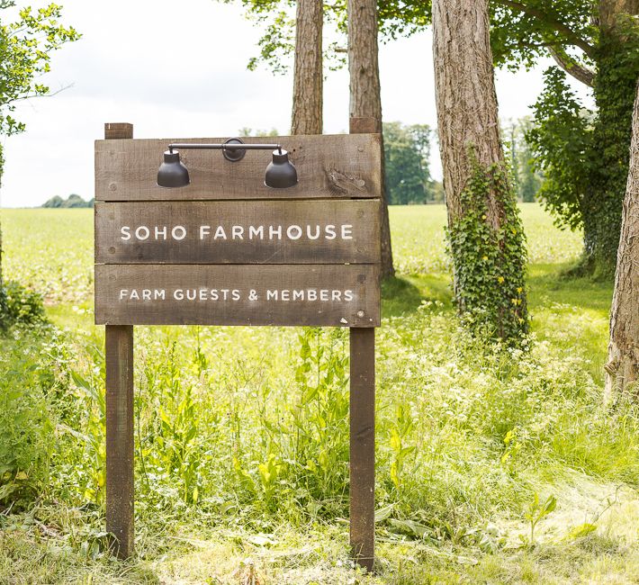 Rustic Soho Farmhouse Ceremony with PapaKata Sperry Tent Greenery filled Reception | Marianne Taylor Photography | Will Warr Films