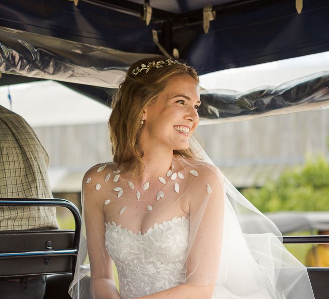 Bride in Mira Zwillinger Bridal Gown | Rustic Soho Farmhouse Ceremony with PapaKata Sperry Tent Greenery filled Reception | Marianne Taylor Photography | Will Warr Films