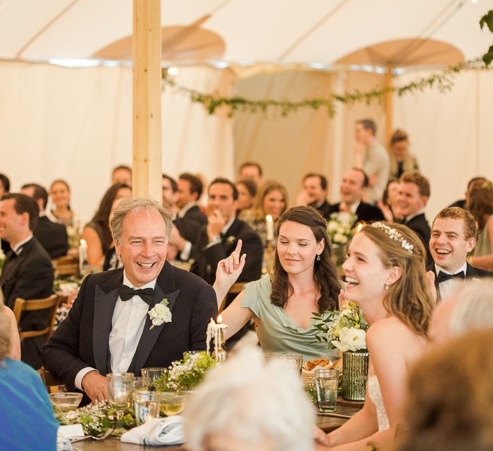 Rustic Soho Farmhouse Ceremony with PapaKata Sperry Tent Greenery filled Reception | Marianne Taylor Photography | Will Warr Films