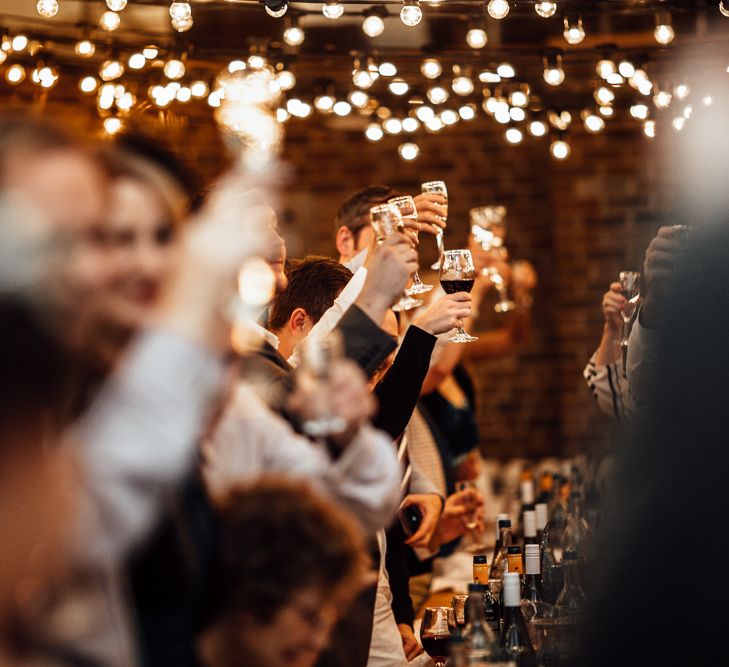 Vintage Inspired Wedding With 20s & 30s Influences In London At Shoreditch Studios With Images From Beatrici Photography And Styling By The Barnables