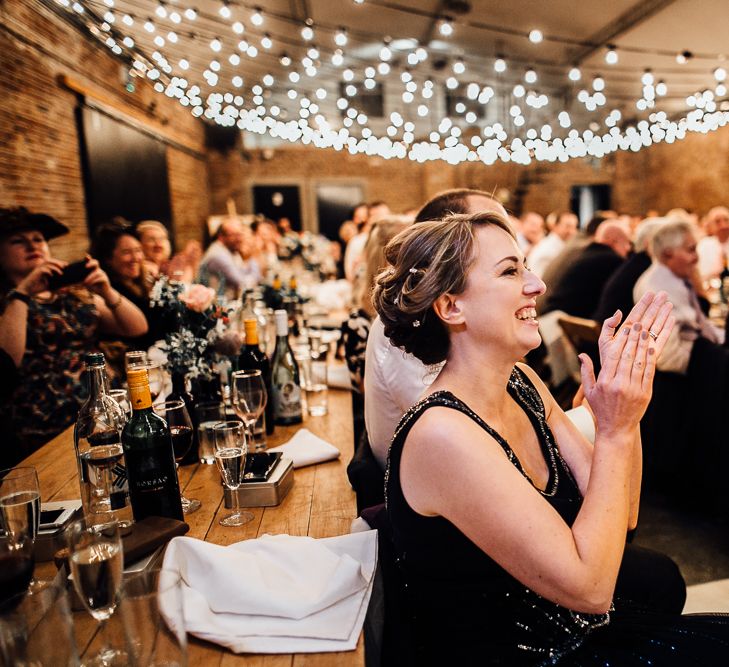 Vintage Inspired Wedding With 20s & 30s Influences In London At Shoreditch Studios With Images From Beatrici Photography And Styling By The Barnables