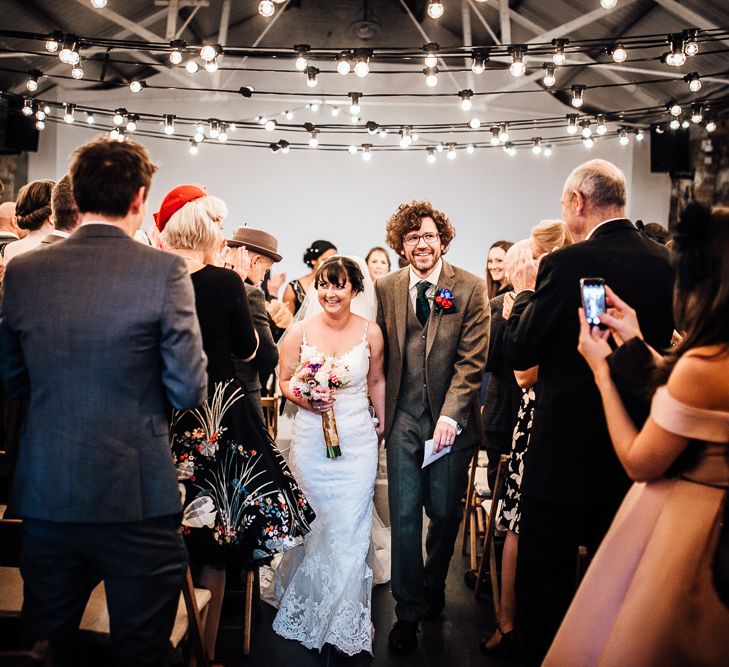 Vintage Inspired Wedding With 20s & 30s Influences In London At Shoreditch Studios With Images From Beatrici Photography And Styling By The Barnables