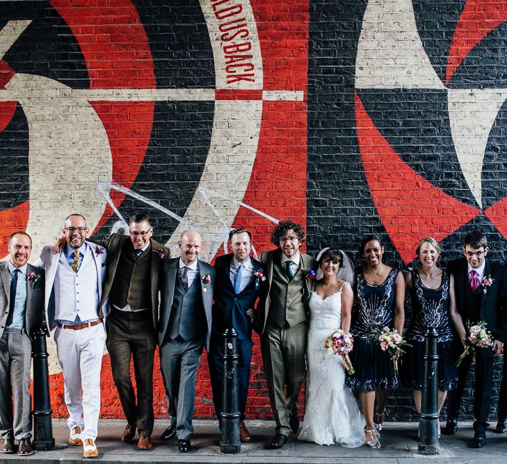 Vintage Inspired Wedding With 20s & 30s Influences In London At Shoreditch Studios With Images From Beatrici Photography And Styling By The Barnables