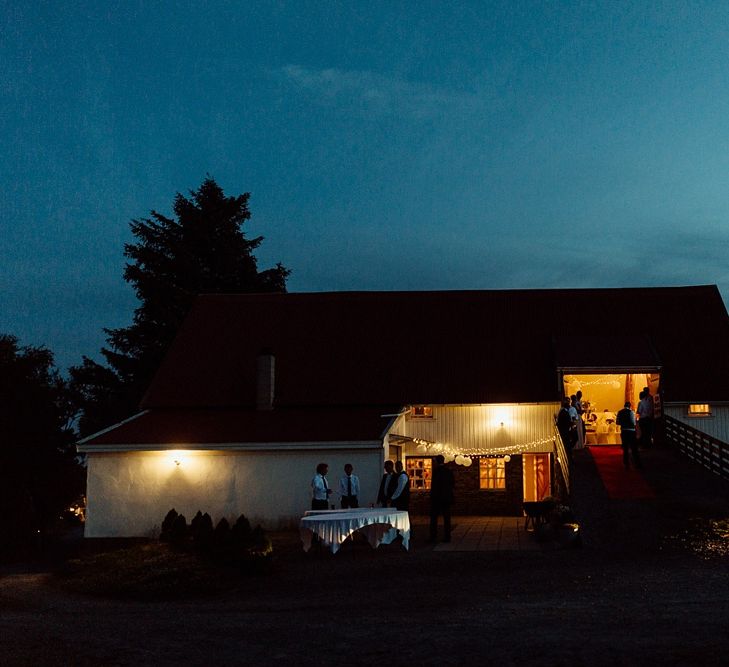 Rustic Luxe Stavanger Barn Wedding Images by Green Antlers Photography