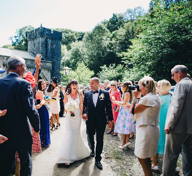 St Donat's Castle Wedding With Pink & Gold Colour Scheme | Images by Steve Gerrard Photography