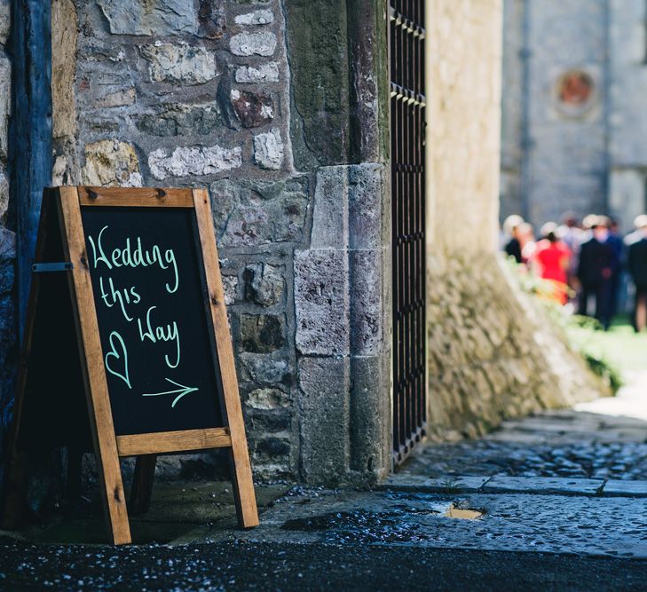 St Donat's Castle Wedding With Pink & Gold Colour Scheme | Images by Steve Gerrard Photography