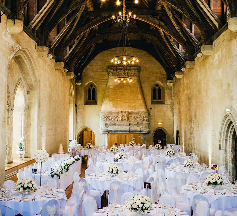 St Donat's Castle Wedding With Pink & Gold Colour Scheme | Images by Steve Gerrard Photography