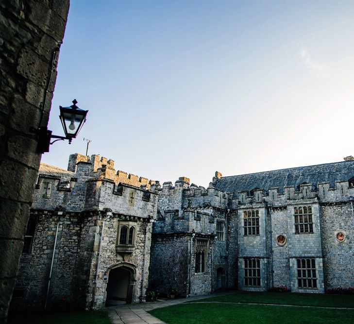 St Donat's Castle Wedding With Pink & Gold Colour Scheme | Images by Steve Gerrard Photography