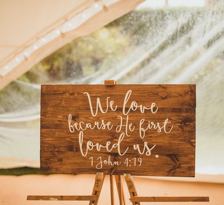 Rustic Wedding Signage