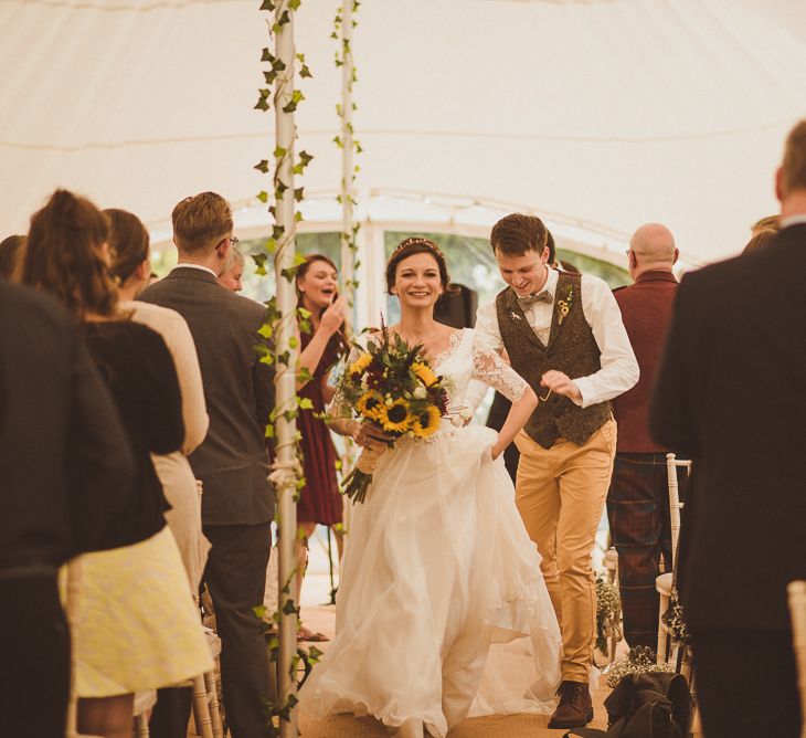 Sunflower Wedding Bouquet