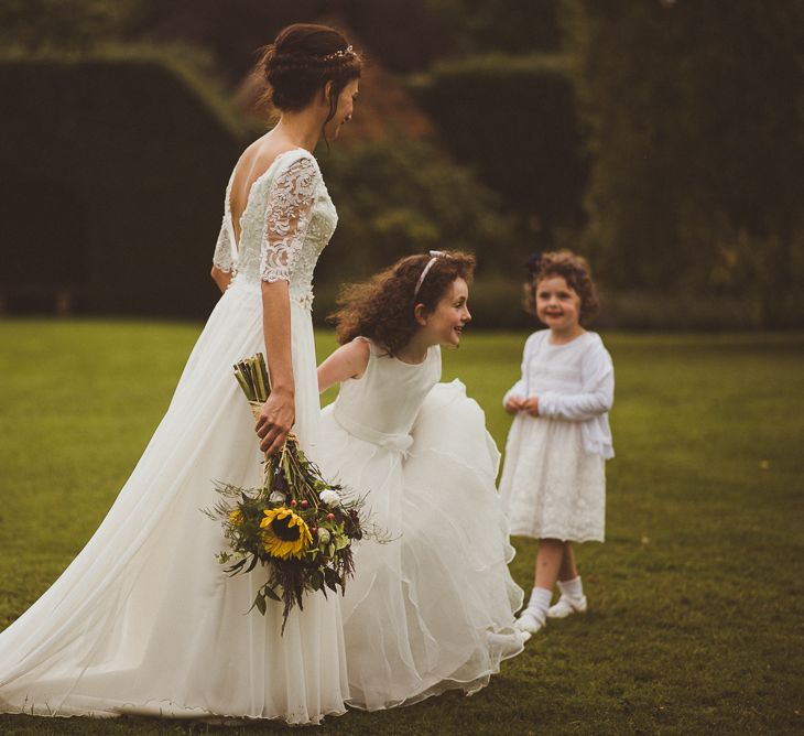 Bride in Charlotte Balbier