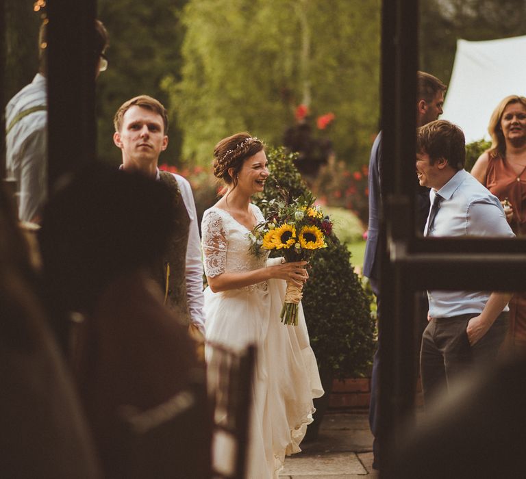 Bride in Charlotte Balbier