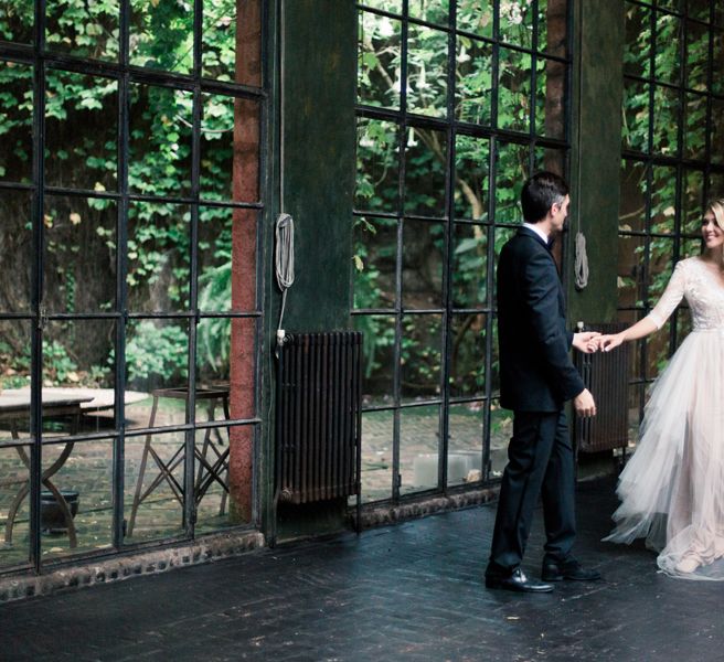 Bride & Groom Black Tie Wedding