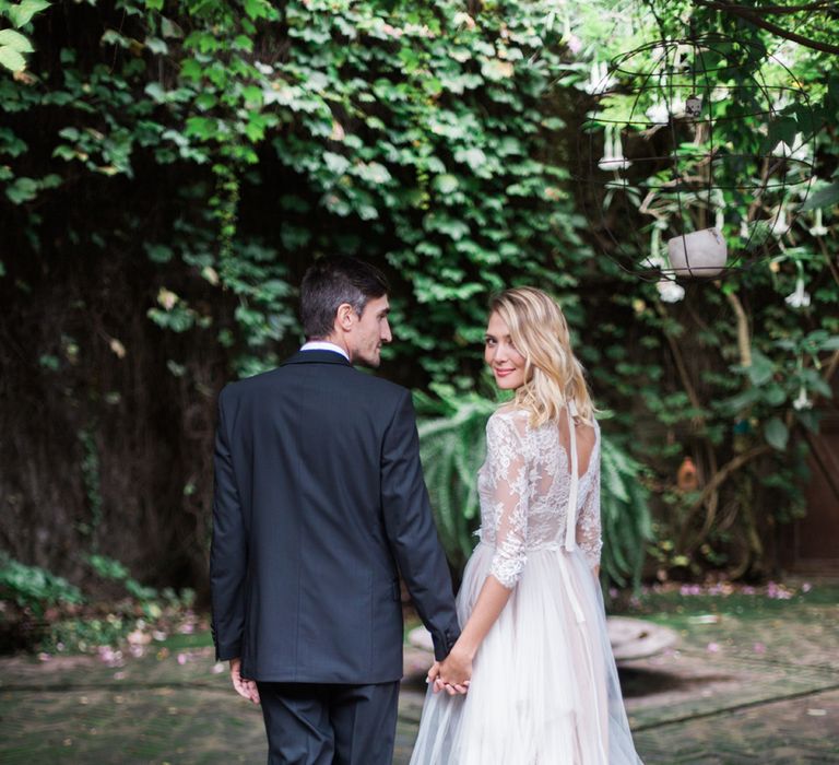 Bride & Groom Black Tie Wedding