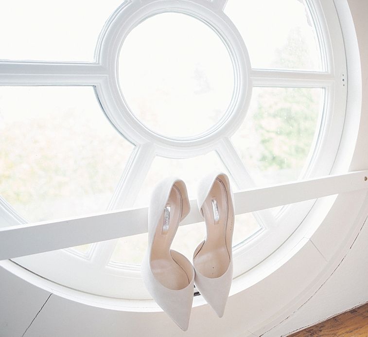 Casadei Ivory Bridal Shoes