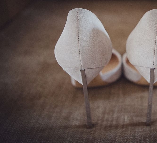 Casadei Ivory Bridal Shoes